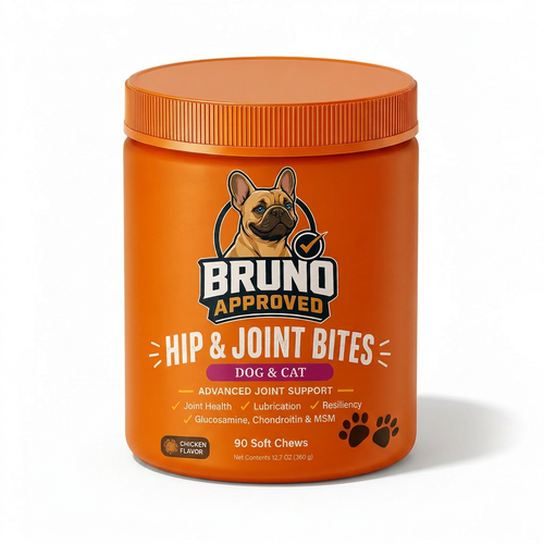 Bruno Approved Hip & Joint Bites - White Background
